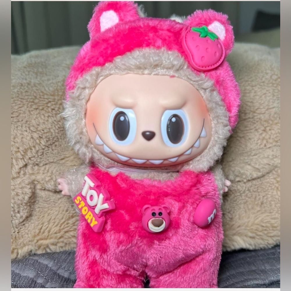 Brand new Pink  labubu Plush outfit